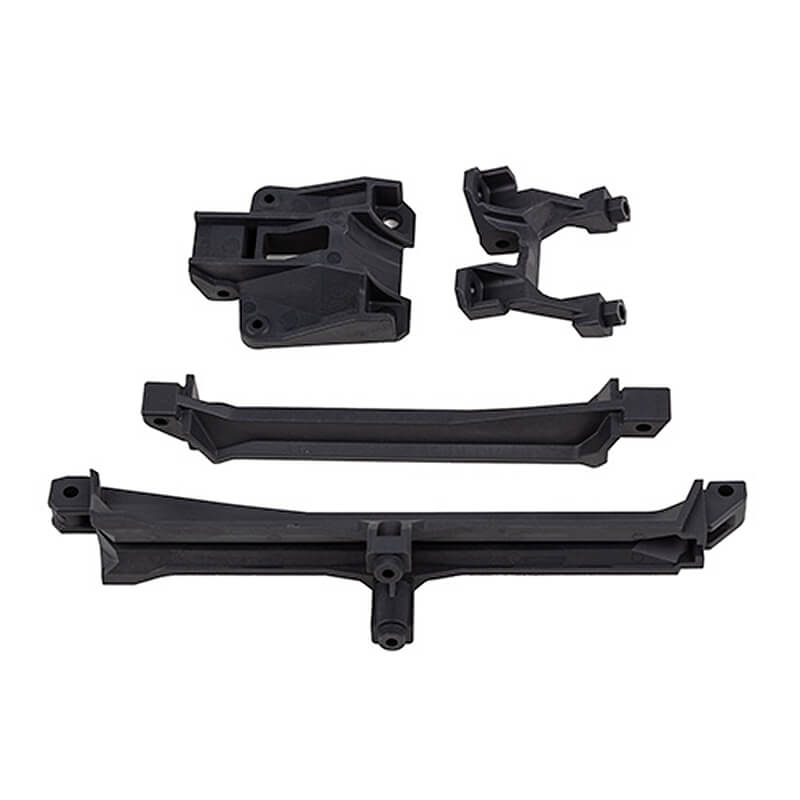 Team Associated SR7 FT Upper Chassis Brace Set Carbon (AS26076)