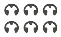 Team Associated Clutch Nut Clips (AS2661)