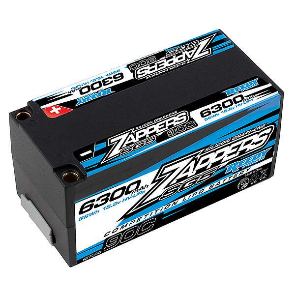 Reedy Zappers &#039;SG5&#039; 6300Mah Hv 90C 15.2V Shorty 4S Lipo Battery (AS27390)