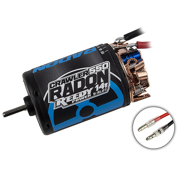Reedy Radon 2 Crawler 550 14T 5 Slot 1600KV Brushed Motor (AS27464)