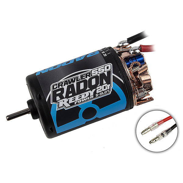 Reedy Radon 2 Crawler 550 20T 5 Slot 1100KV Brushed Motor (AS27466)