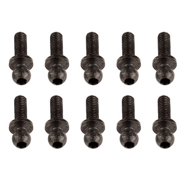 Team Associated Ballstud Short Neck 8mm (10) (TC5/6/6.2/7/7.1/7.2/10F6/12R6) (AS31281)