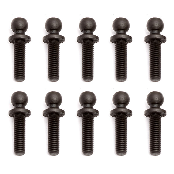 Team Associated Ballstud Short Neck 10mm (10) (TC5/6.2/7/7.1/7.2/10F6/12R6) (AS31282)