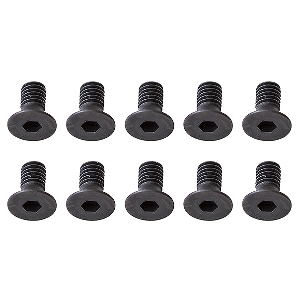 Team Associated Screws M2.5X8M M FHCS (2mm Hex) (AS31472)