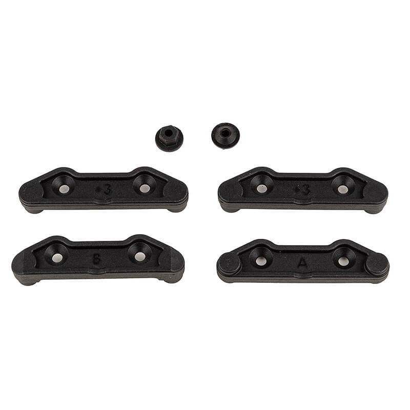 Team Associated Apex 2 Rally Lower Arm Mounts +3mm (AS31479)