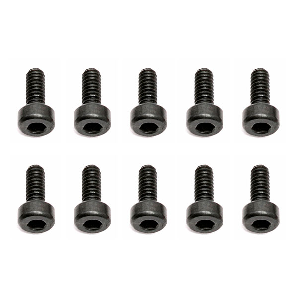 Team Associated M2 X 0.4 X 5 SHCS Screws (10) (AS31511)