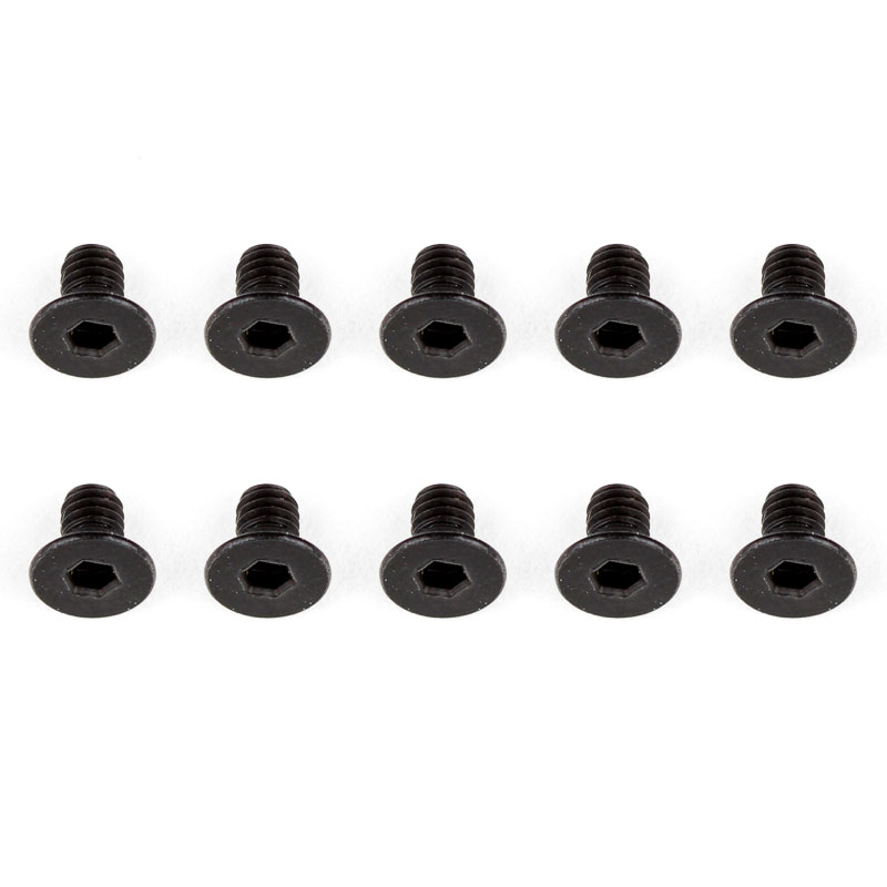 Team Associated Screws M2.5X4mm FHCS (10) (AS31518)