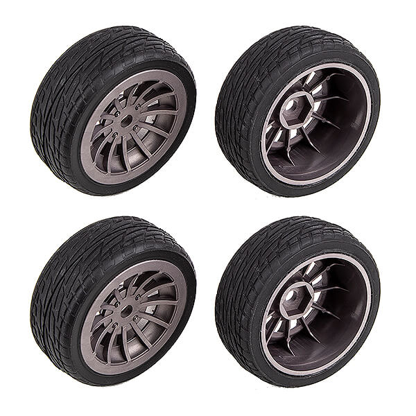 Team Associated Apex 2 Sport Datsun 240Z Wheels And Tyres (AS31909)