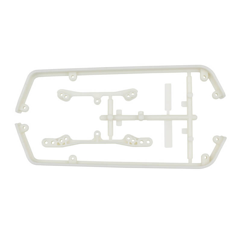 Team Associated 6X6 Side Rails And Tower Covers, Natural (AS31942)