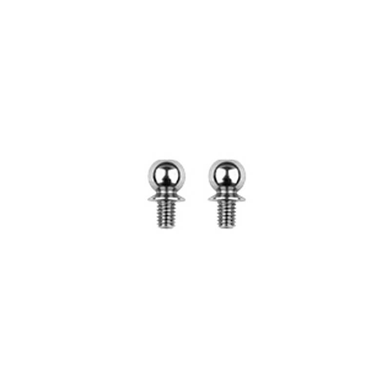 Team Associated FT Hd Titanium Ballstuds Short, 4mm (AS32095)