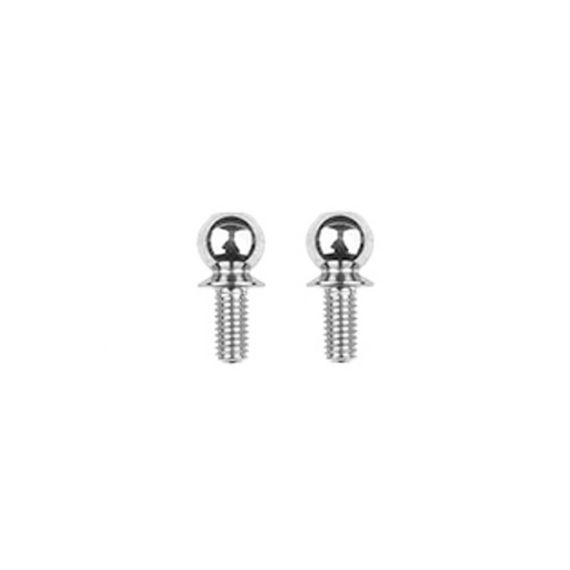 Team Associated FT Hd Titanium Ballstuds Short, 6mm (AS32096)