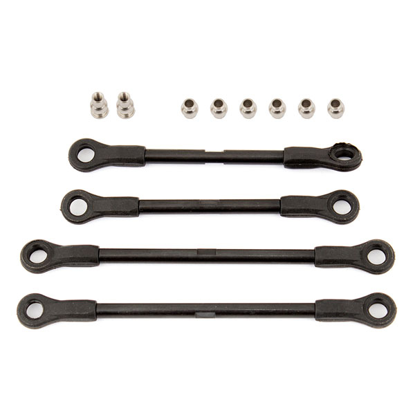 Team Associated CR12 Front Upper &amp; Lower Link Sets (AS41029)