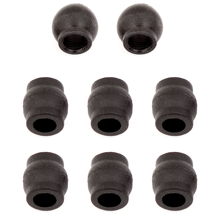 Team Associated RC10F6/12R6 Suspension Arm Pivot Ball Set (AS4755)