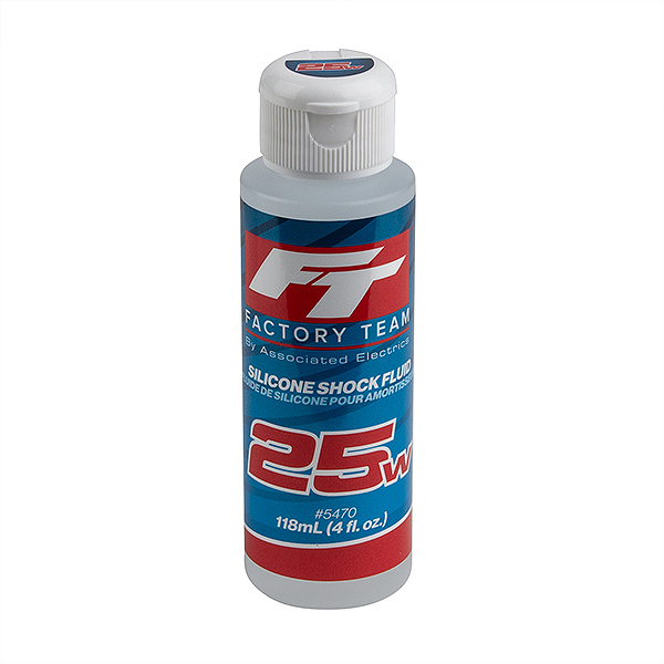 Team Associated FT Silicone Shock 25WT (275CST) 4Oz/118Ml (AS5470)