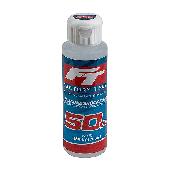 Team Associated FT Silicone Shock 50WT (650CST) 4Oz/118Ml (AS5480)
