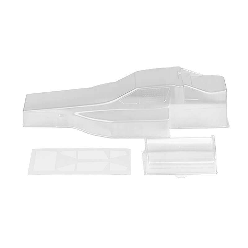 Team Associated RC10 Protech Ii Bodyshell And Wing (Clear) (AS6173)