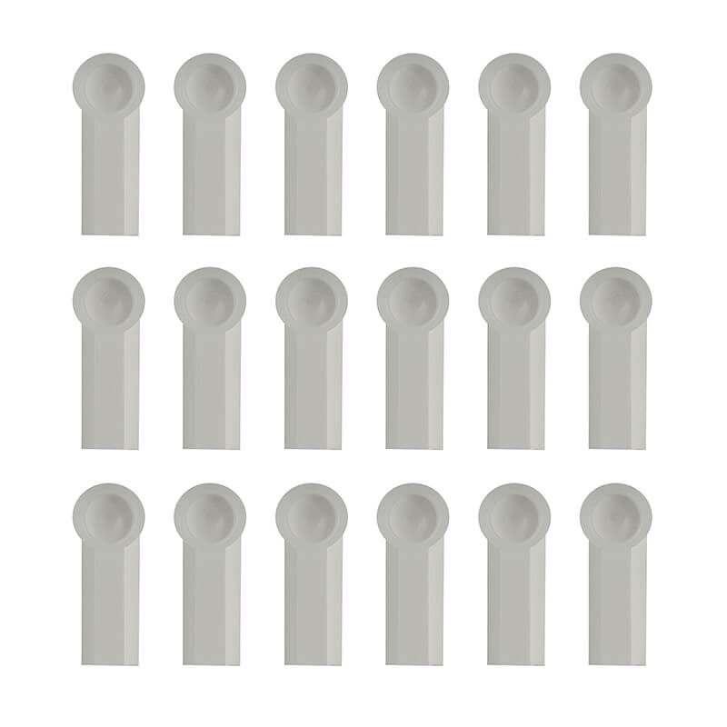 Team Associated RC10 White Ball Cups (AS6279)