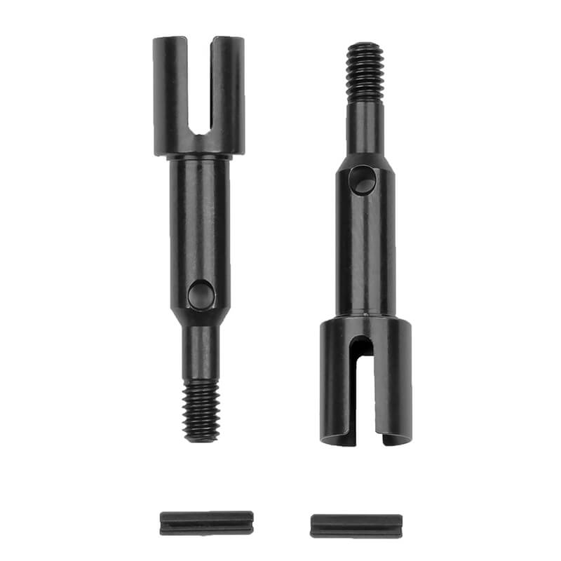 Team Associated RC10 Rear Stub Axles, With Roll Pin (AS6374)
