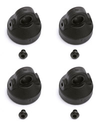 Team Associated 1/10 Bleeder Shock Caps (4) (AS6443)