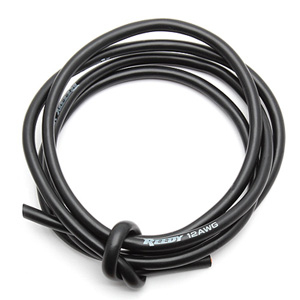 Reedy Pro Silicone Wire 12Awg Black (1M) (AS647)