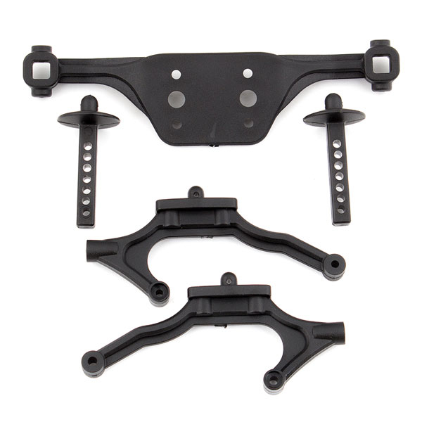 Team Associated ProSC10/Rat/ Reflex Rear Body Mounts (AS71038)