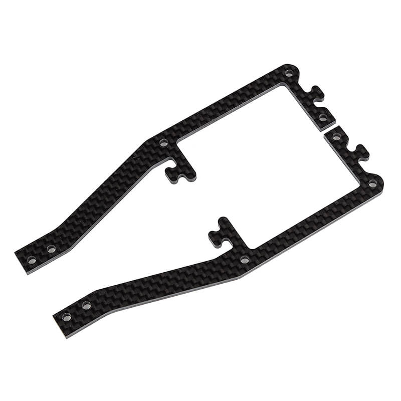 Team Associated SR10M Side Braces Carbon Fibre (AS71039)