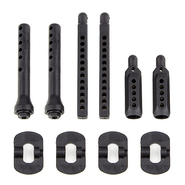 Team Associated SC10 Body Post Set (AS71095)
