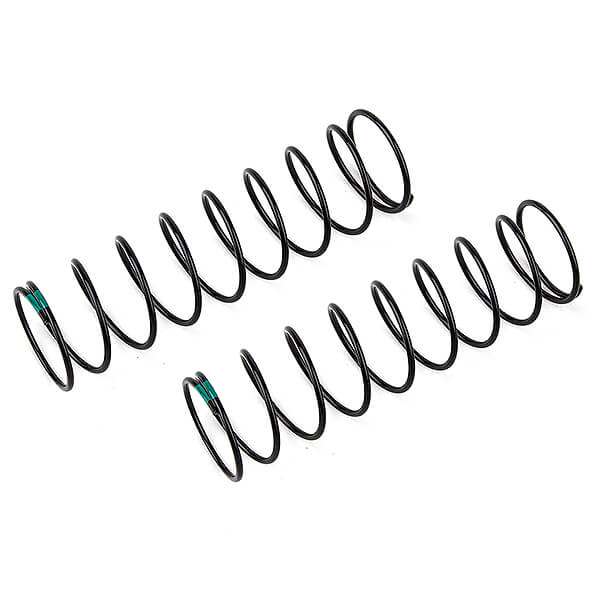 Team Associated 13mm Rear Shock Springs Green 2.2Lb/In, L72 (AS71163)