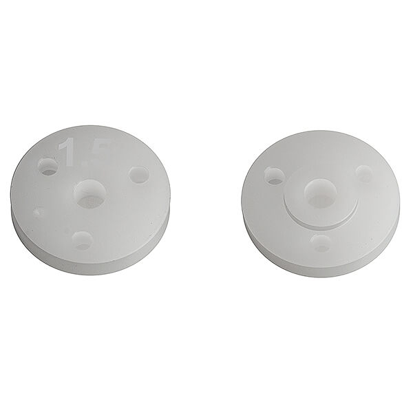 Team Associated FT 13mm Shock Pistons, 2mm, 3 X 1.5 (AS71172)