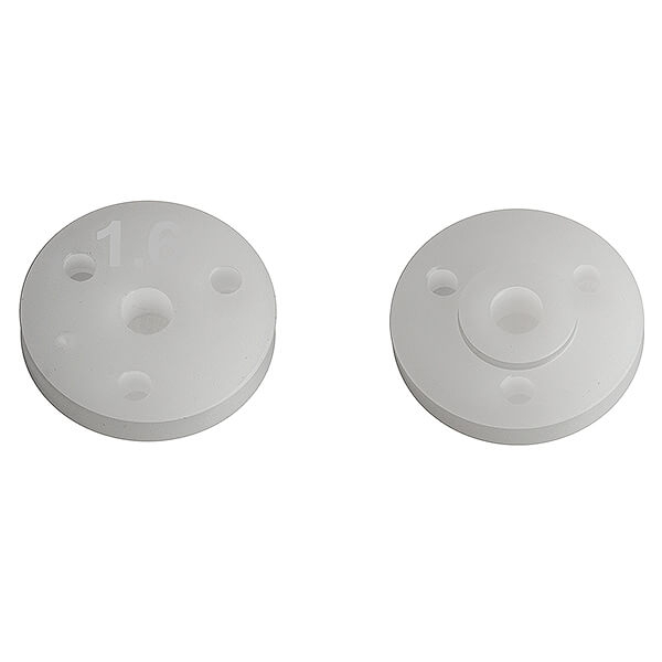 Team Associated FT 13mm Shock Pistons, 2mm, 3 X 1.6 (AS71173)
