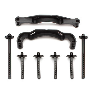 Team Associated Qualifier Pro Rally Body Mount Set (AS7173)