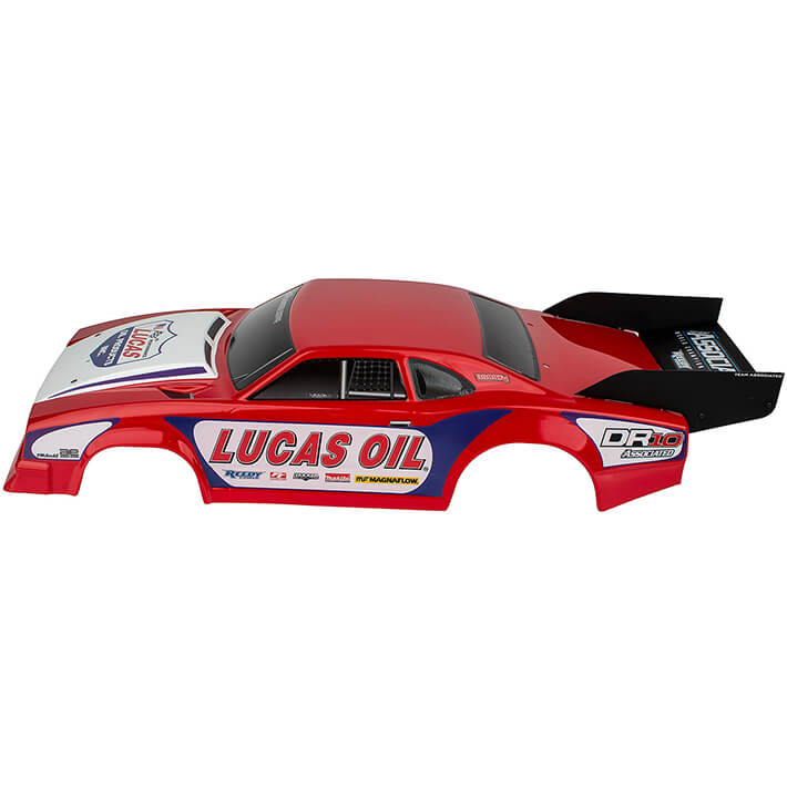 Team Associated DR10 Pro Reakt Lucas Oil Drag Body Shell (AS72033)