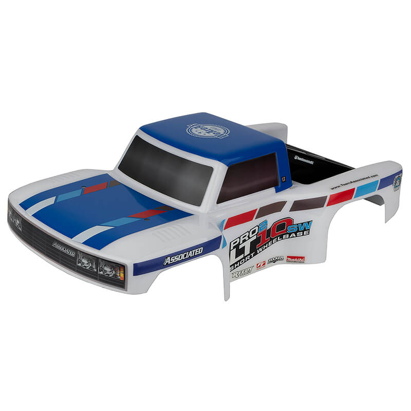 Team Associated Pro2 Lt10Sw Truck Body Blue/White (AS72117)