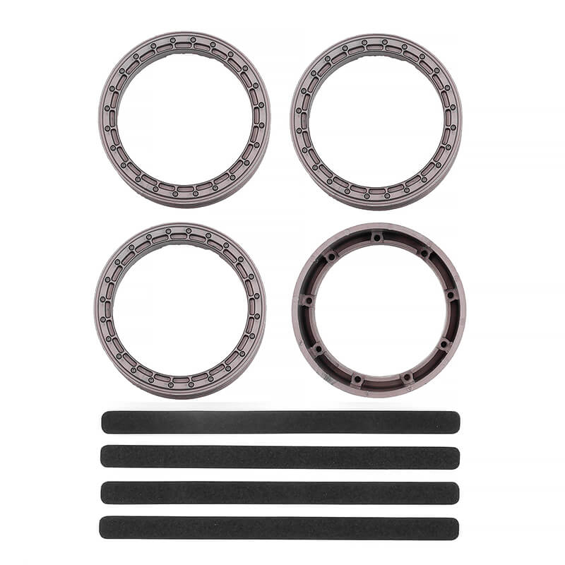 Team Associated DC10 FT Adj. Wheel Rim, Bronze (4) (AS72245)