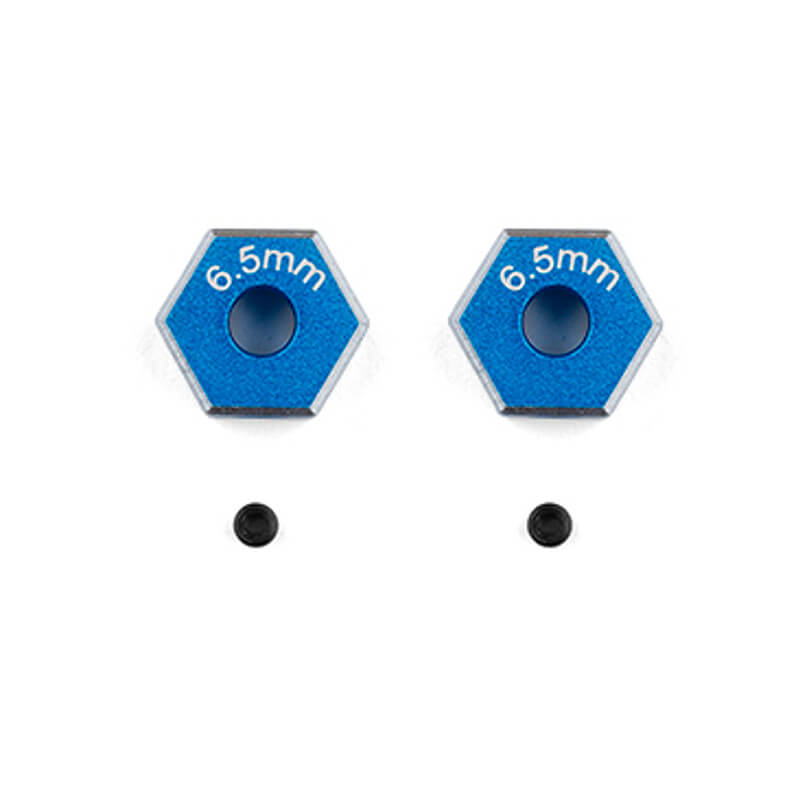 Team Associated DC10 FT Aluminium Wheel Hexes 6.5mm (AS72257)