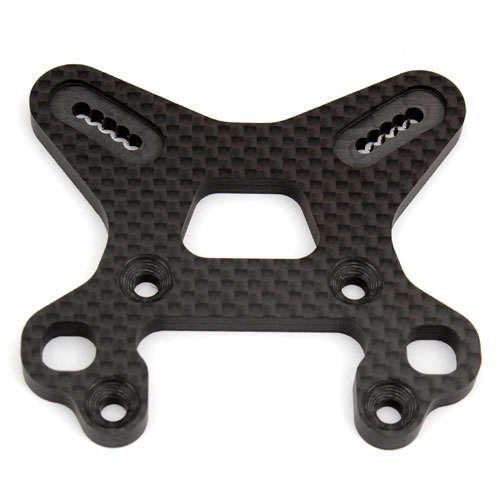 Team Associated RC8B3/RC8B3.2 FT Shock Tower, Front Carbon (AS81028)
