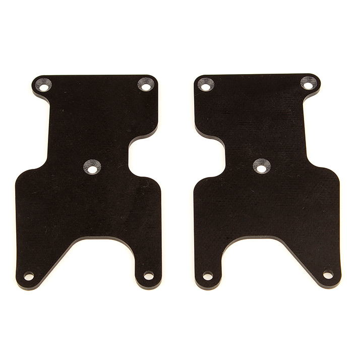 Team Associated RC8B3.2 FT Rear Suspension Arm Inserts G10 2.0 (AS81437)