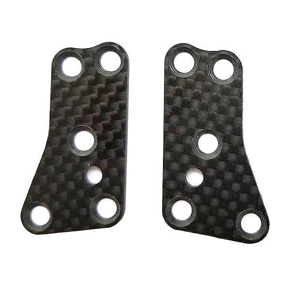 Team Associated RC8B3.2 FT Fr.Upper Susp. Arm Inserts Carbon 1.2mm (AS81444)