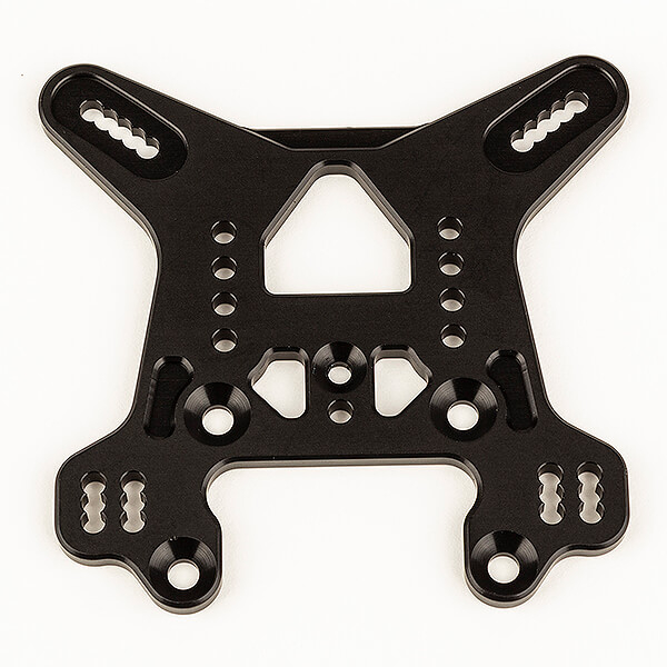 Team Associated RC8B4 Rear Shock Tower, Black Aluminium (AS81505)