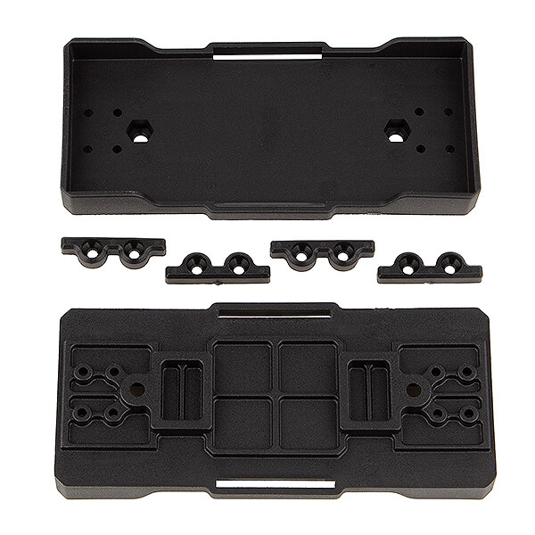 Team Associated RC8B4E Battery Trays (AS81574)