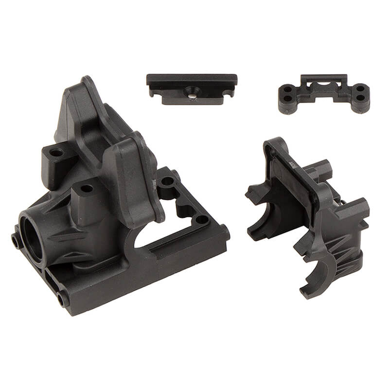 Team Associated RC8B4.1/E FT Front Gearbox, Carbon (AS81652)