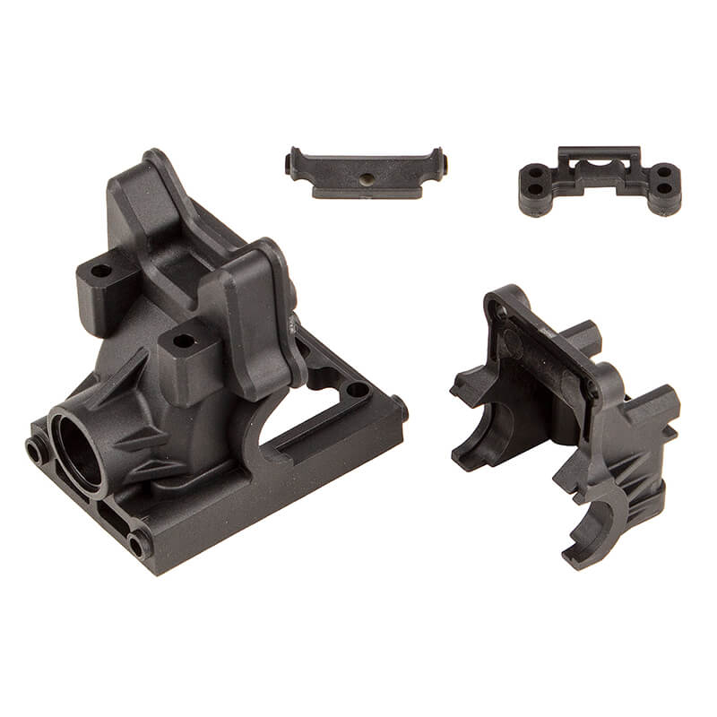 Team Associated RC8B4.1/E FT Rear Gearbox, Carbon (AS81653)