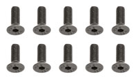 Team Associated FHCS 4X12mm Screws (10) (AS89214)