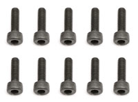 Team Associated SHCS 2.5X8mm Screws (10) (AS89222)