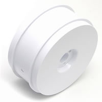 Team Associated RC8 83mm 1/8Th Wheels (4) - White (AS89296)