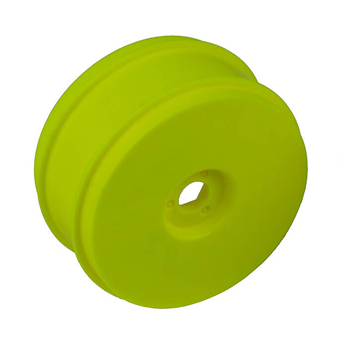 Team Associated RC8 83mm 1/8Th Wheels (4) - Yellow (AS89297)
