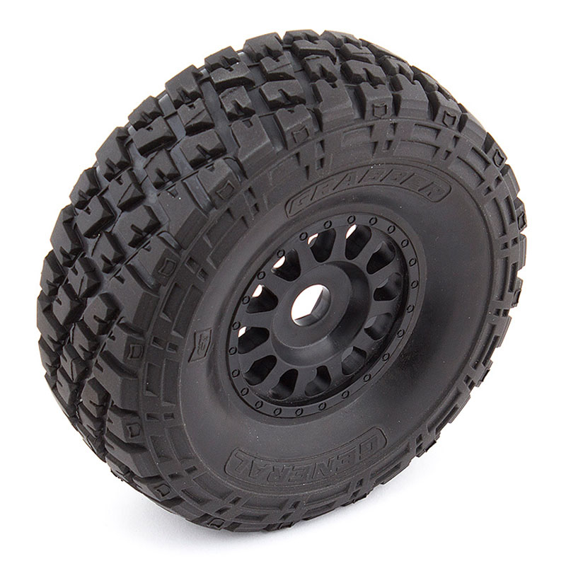 Team Associated Nomad DB8 Wheels/Tyres Mounted (Pr) (AS89604)