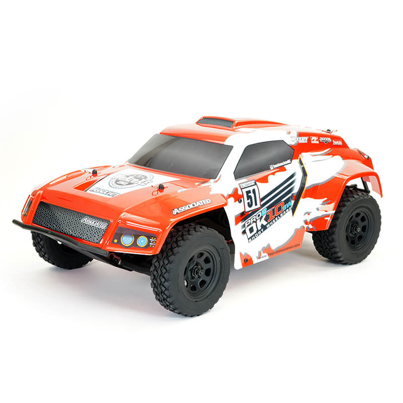 Team Associated Pro2 Dk10Sw Dakar 1/10 Buggy RTR Red/White (AS90039)