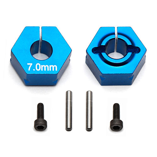 Team Associated Clamping Wheel Hex 7.0mm B5M/B6/B6.1/B64/B74 (AS91610)