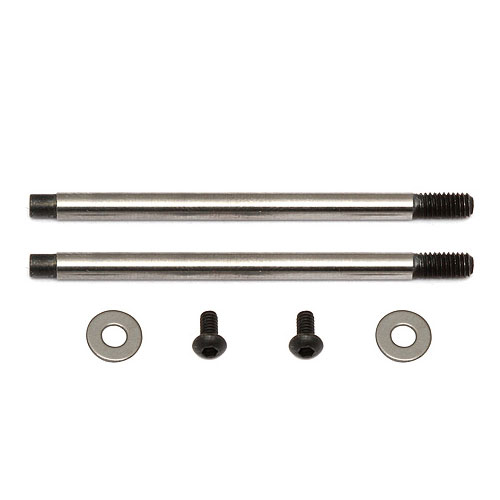 Team Associated 3X27.5 Shock ShaFT V2 Chrome For As91577/91578 (AS91620)